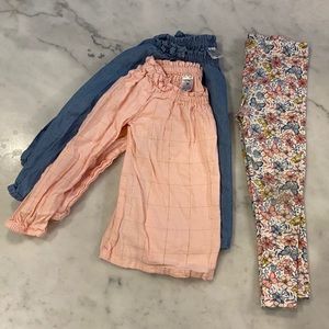 3T Long-sleeve and legging outfit